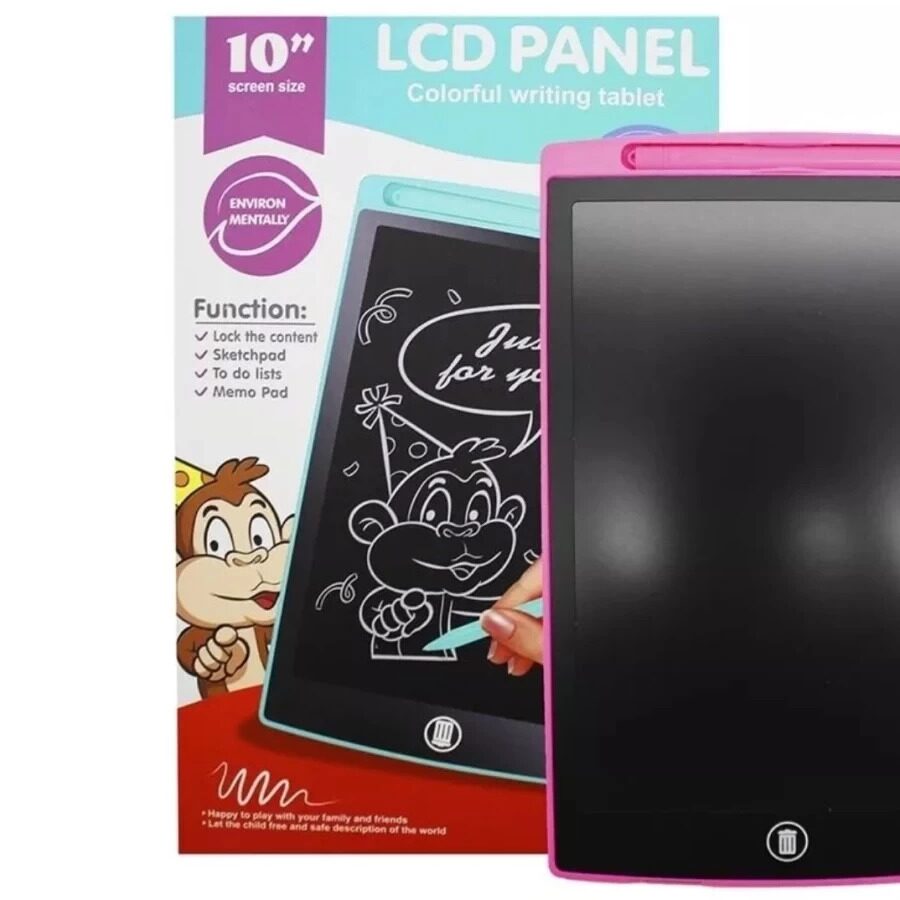 Купить Baibian Планшет для рисования, графический, 10 LCD Writing Tablet  Pink в интернет – магазине ДеткиРу