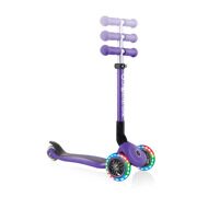 GLOBBER Трехколесный самокат JUNIOR FOLDABLE LIGHTS Фиолетовый 437-103